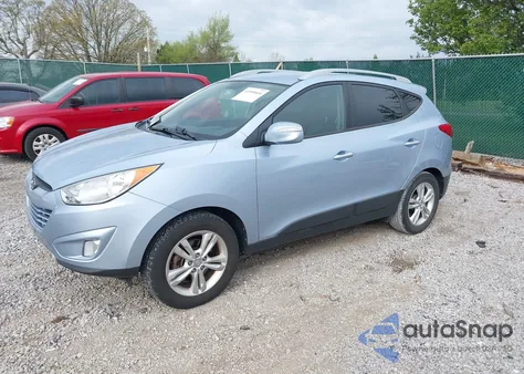 2013 Hyundai Tucson Gls from USA, damaged, VIN KM8JU3AC2DU629319
